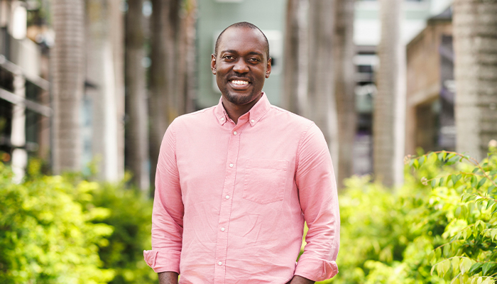 A portrait of Associate Professor Loic Yengo