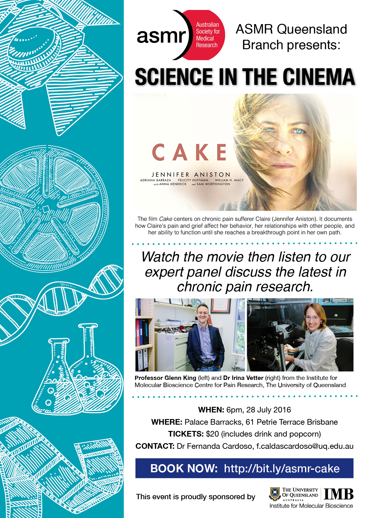 ASMR Science in the Cinema event poster