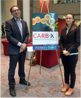 Successful funding pitch to CARB-X with Dr Alysha Elliott, Boston USA Jan 2020