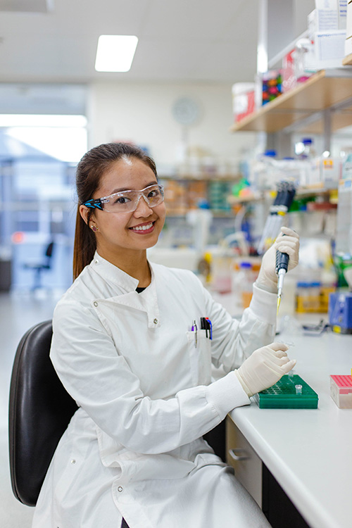Dr Amy Chan is researching the inflammasome