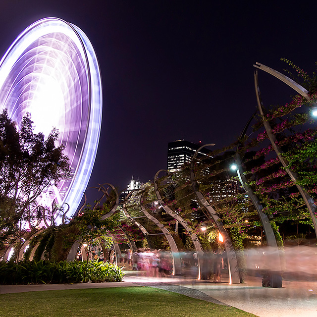 South Bank at night