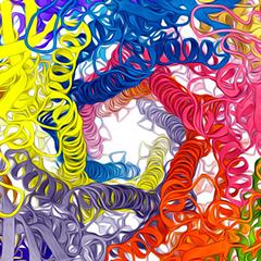 Structure of the YenTcA toxin complex looking down through the central channel.
