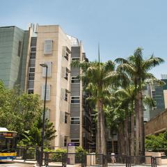An image of the front of the QBP building