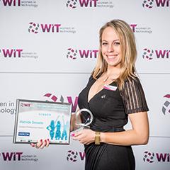 Mathilde Desselle wins Women in Technology Award